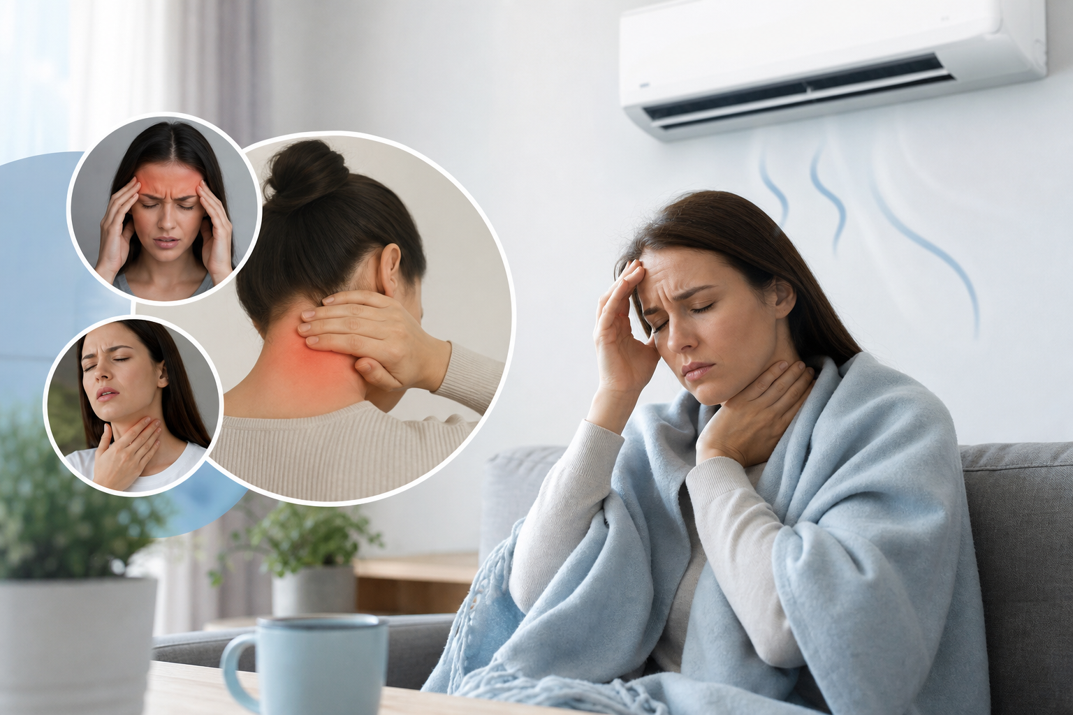 Klima Çarpması Belirtileri Nelerdir? Baş Ağrısı, Boyun Tutulması ve Boğaz Ağrısına Ne İyi Gelir?